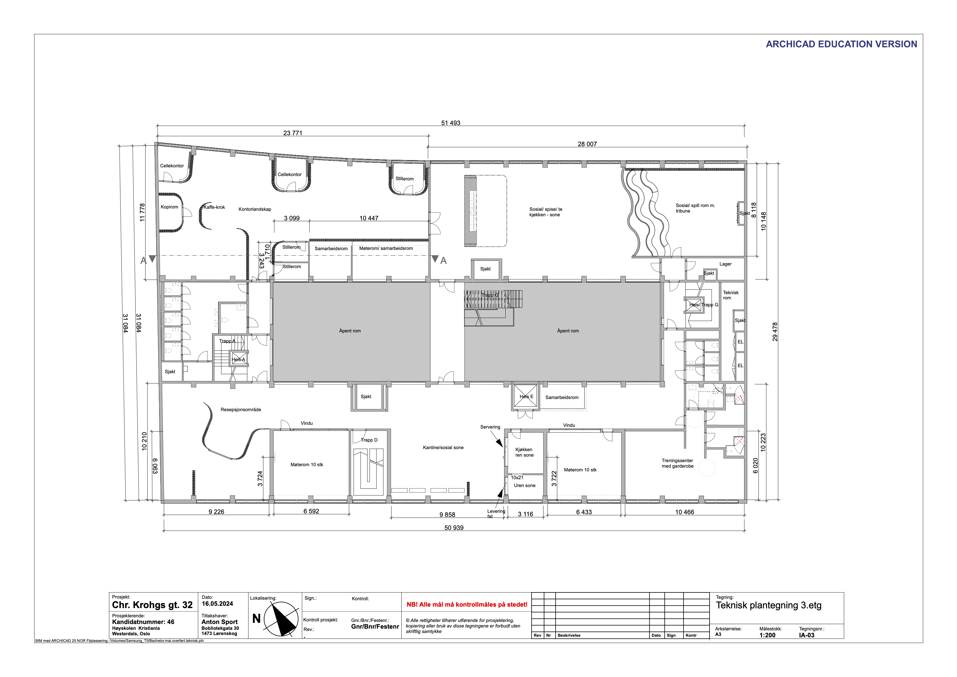 Technical plan