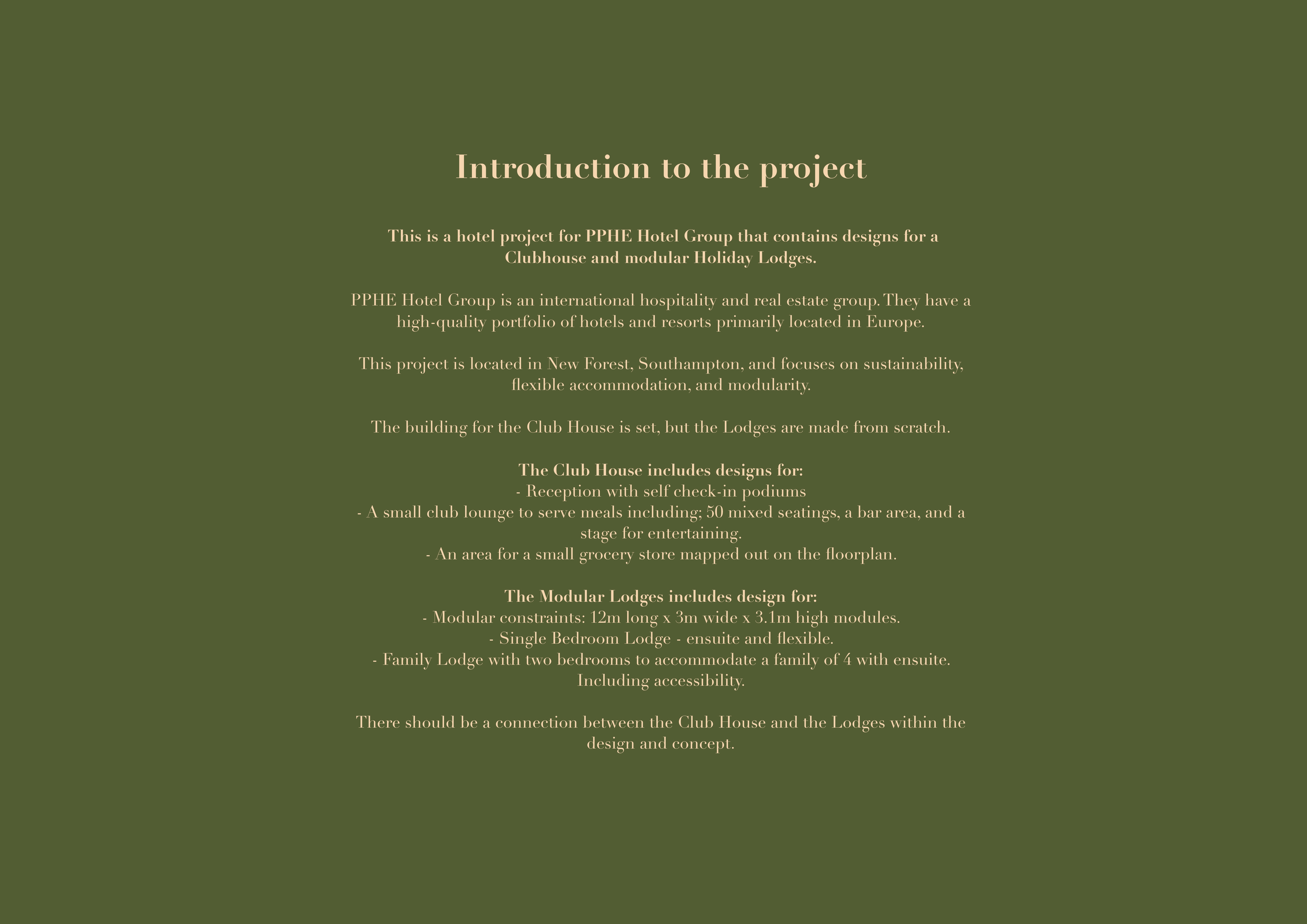 PPHE Hotel Group project, plate 2